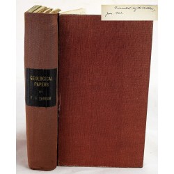 The Collected Geological Works of Frank Bursley Taylor (Sammelband of 32 pamphlets presentated to Harvard by the author)